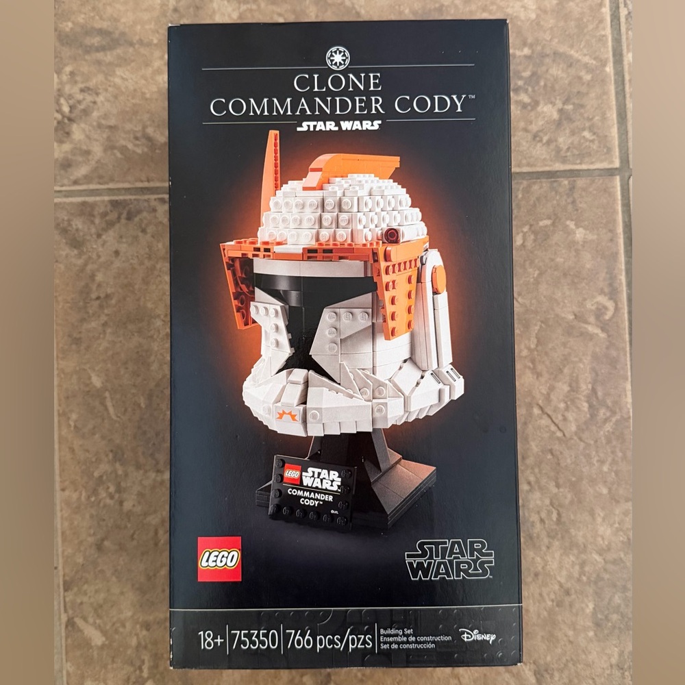 Star Wars Clone commander Cody helmet Lego
